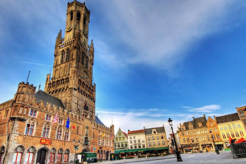 Belfry of Bruges, Bruges, West Flanders, Belgium